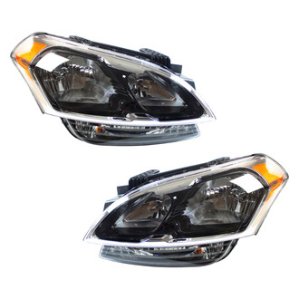 Replace® - Brand New OE Driver and Passenger Side Replacement Headlight Set