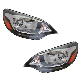 Replace® - Driver and Passenger Side Replacement Headlight Set (CAPA Certified)