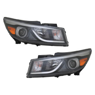 Replace® - Brand New OE Driver and Passenger Side Replacement Headlight Set