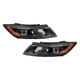 Replace® - Brand New OE Driver and Passenger Side Replacement Headlight Set