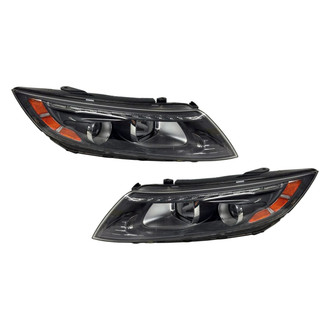 Replace® - Brand New OE Driver and Passenger Side Replacement Headlight Set