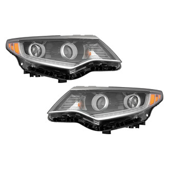Replace® - Driver and Passenger Side Replacement Headlight Set (CAPA Certified)