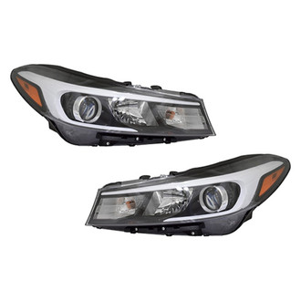Replace® - Remanufactured OE Driver and Passenger Side Replacement Headlight Set