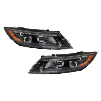 Replace® - Brand New OE Driver and Passenger Side Replacement Headlight Set