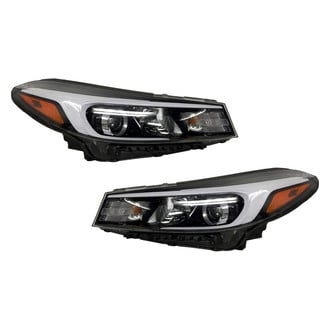 Replace® - Driver and Passenger Side Replacement Headlight Set (CAPA Certified)