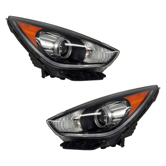 Replace® - Brand New OE Driver and Passenger Side Replacement Headlight Set