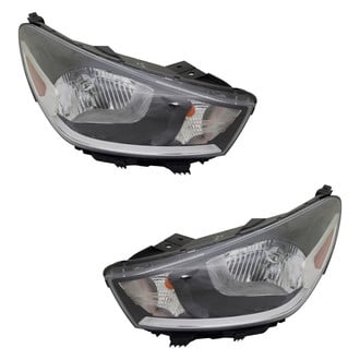Replace® - Driver and Passenger Side Replacement Headlight Set (CAPA Certified)