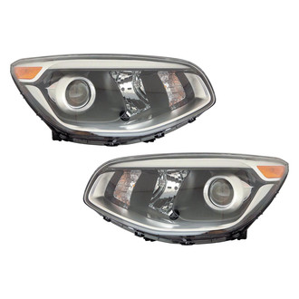 Replace® - Brand New OE Driver and Passenger Side Replacement Headlight Set