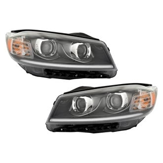 Replace® - Driver and Passenger Side Replacement Headlight Set (CAPA Certified)