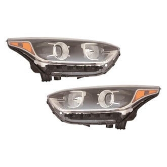 Replace® - Driver and Passenger Side Replacement Headlight Set (CAPA Certified)
