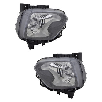 Replace® - Remanufactured OE Driver and Passenger Side Lower Replacement Headlight Set