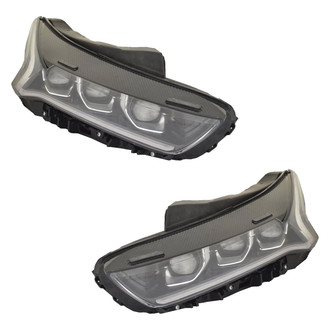 Replace® - Driver and Passenger Side Replacement Headlight Set (Standard Line)
