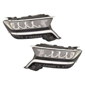 Replace® - Driver and Passenger Side Replacement Headlight Set (Standard Line)