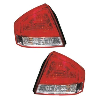Replace® - Driver and Passenger Side Replacement Tail Lights (Standard Line)