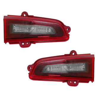 Replace® - Driver and Passenger Side Inner Replacement Tail Lights (CAPA Certified)