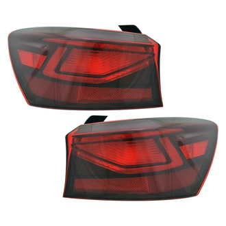 Replace® - Driver and Passenger Side Outer Replacement Tail Lights (CAPA Certified)