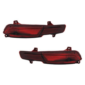 Replace® - Rear Driver and Passenger Side Bumper Reflector Set (Standard Line)