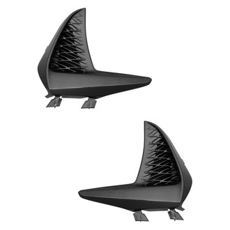 Replace® - Front Lower Outer Driver and Passenger Side Bumper Grille Set (CAPA Certified)