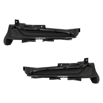 Replace® - Front Driver and Passenger Side Fog Light Cover Set (Standard Line)