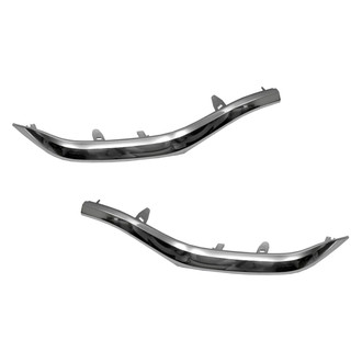 Replace® - Rear Driver and Passenger Side Bumper Cover Molding Set (Standard Line)