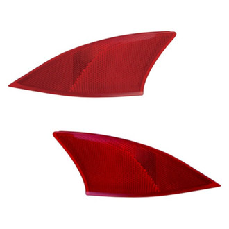 Replace® - Rear Driver and Passenger Side Bumper Reflector Set (Brand New OE)