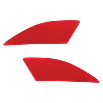 Replace® - Rear Driver and Passenger Side Bumper Reflector Set (CAPA Certified)