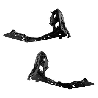 Replace® - Upper Driver and Passenger Side Radiator Support Tie Bar Set (CAPA Certified)