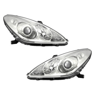 Replace® - Driver and Passenger Side Replacement Headlight Set Lens and Housing (CAPA Certified)