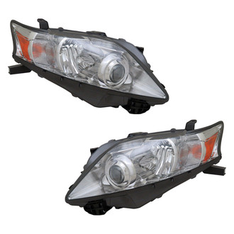 Replace® - Driver and Passenger Side Replacement Headlight Set (CAPA Certified)