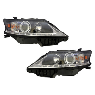 Replace® - Driver and Passenger Side Replacement Headlight Set (CAPA Certified)