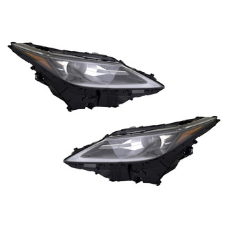 Replace® - Driver and Passenger Side Replacement Headlight Set (Standard Line)