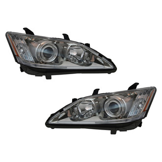 Replace® - Driver and Passenger Side Replacement Headlight Set (CAPA Certified)