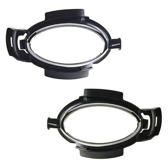 Replace® - Front Driver and Passenger Side Fog Light Bracket Set (Standard Line)
