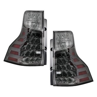 Replace® - Black Factory Tail Lights