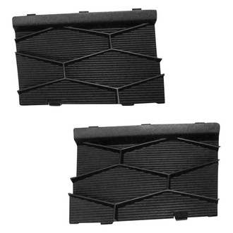 Replace® - Front Driver and Passenger Side Tow Hook Cover Set (Standard Line)