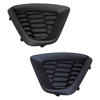 Replace® - Front Driver and Passenger Side Fog Light Cover Set (CAPA Certified)