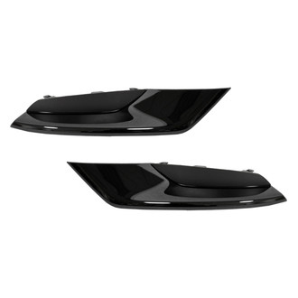 Replace® - Front Driver and Passenger Side Fog Light Cover Set (Standard Line)