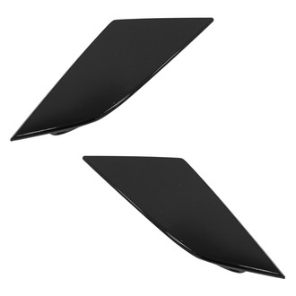 Replace® - Front Lower Driver and Passenger Side Bumper Grille Insert Set (Standard Line)