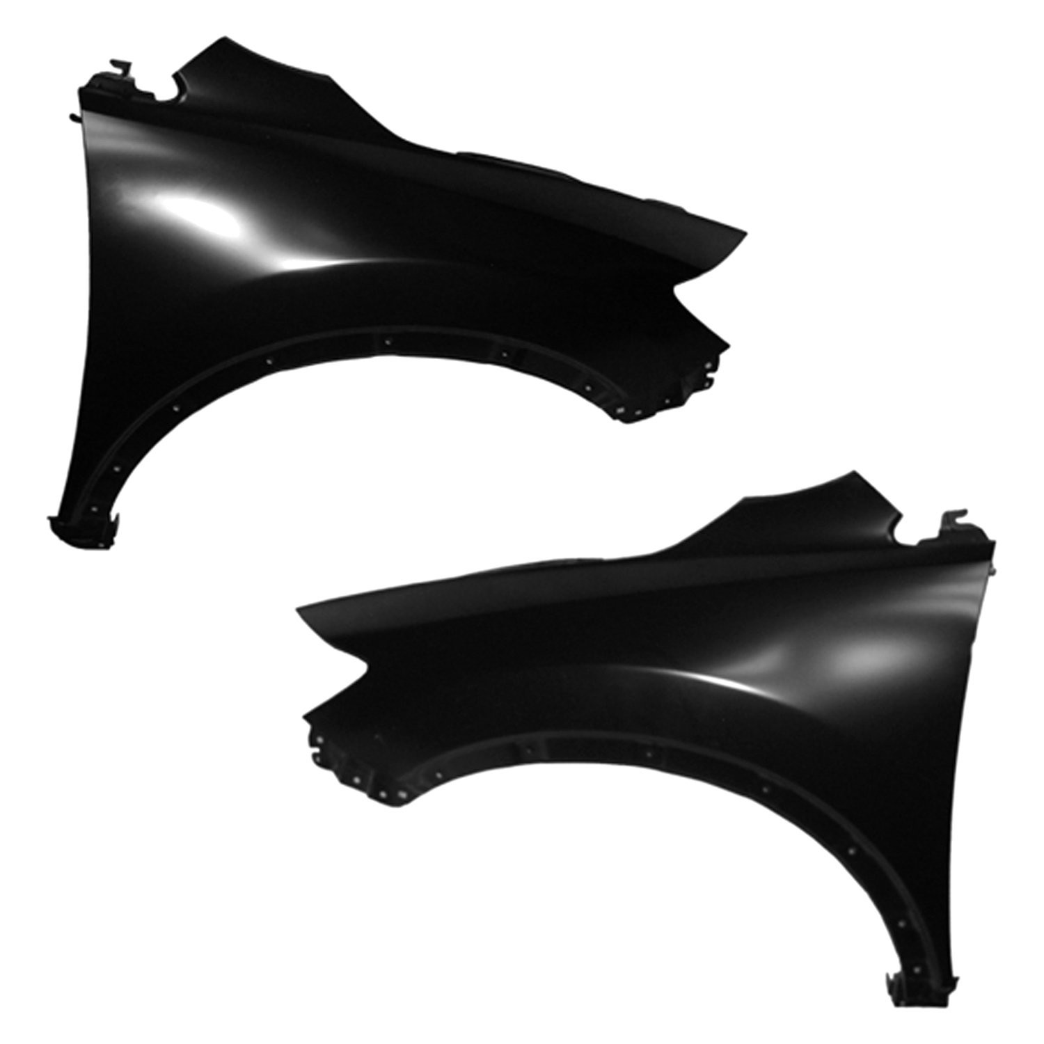 Front Fender Flares Wheel Lip Set – Left & Right Pair For 2016-2023 Mazda CX-9