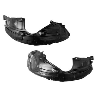 Replace® - Front Driver and Passenger Side Fender Liner Set (Standard Line)