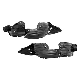 Replace® - Front Driver and Passenger Side Fender Liner Front Section Set (CAPA Certified)