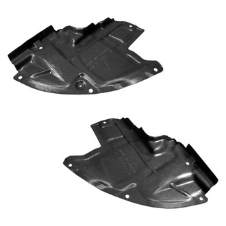 Replace® - Front Driver and Passenger Side Fender Splash Shield Set (Standard Line)