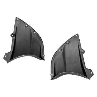 Replace® - Front Driver and Passenger Side Fender Splash Shield Set (Standard Line)