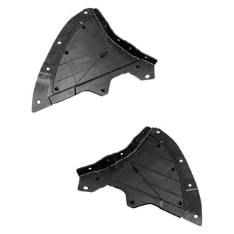 Replace® - Front Driver and Passenger Side Fender Splash Shield Set (Standard Line)