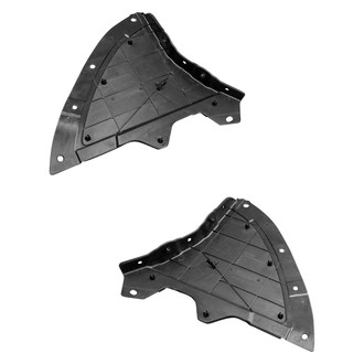 Replace® - Front Driver and Passenger Side Fender Splash Shield Set (CAPA Certified)