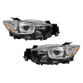 Replace® - Driver and Passenger Side Replacement Headlight Set Lens and Housing (Value Line)