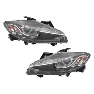 Replace® - Brand New OE Driver and Passenger Side Replacement Headlight Set Lens and Housing