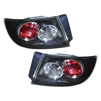 Replace® - Driver and Passenger Side Outer Replacement Tail Lights (Standard Line)