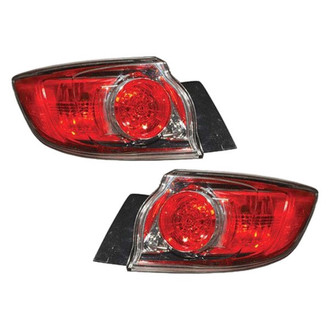 Replace® - Driver and Passenger Side Outer Replacement Tail Lights (CAPA Certified)