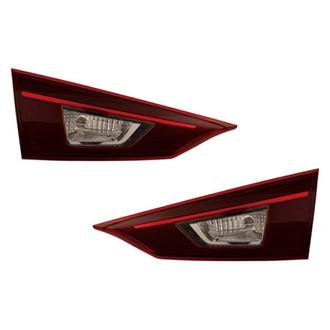 Replace® - Driver and Passenger Side Inner Replacement Tail Lights (CAPA Certified)